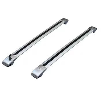 Sunsing 8186 Alumínio Roof Car Cross Bars Universal Flush Rails 4x4 Acessórios 4 fechaduras Ruído do vento Roof Mount Car Rack